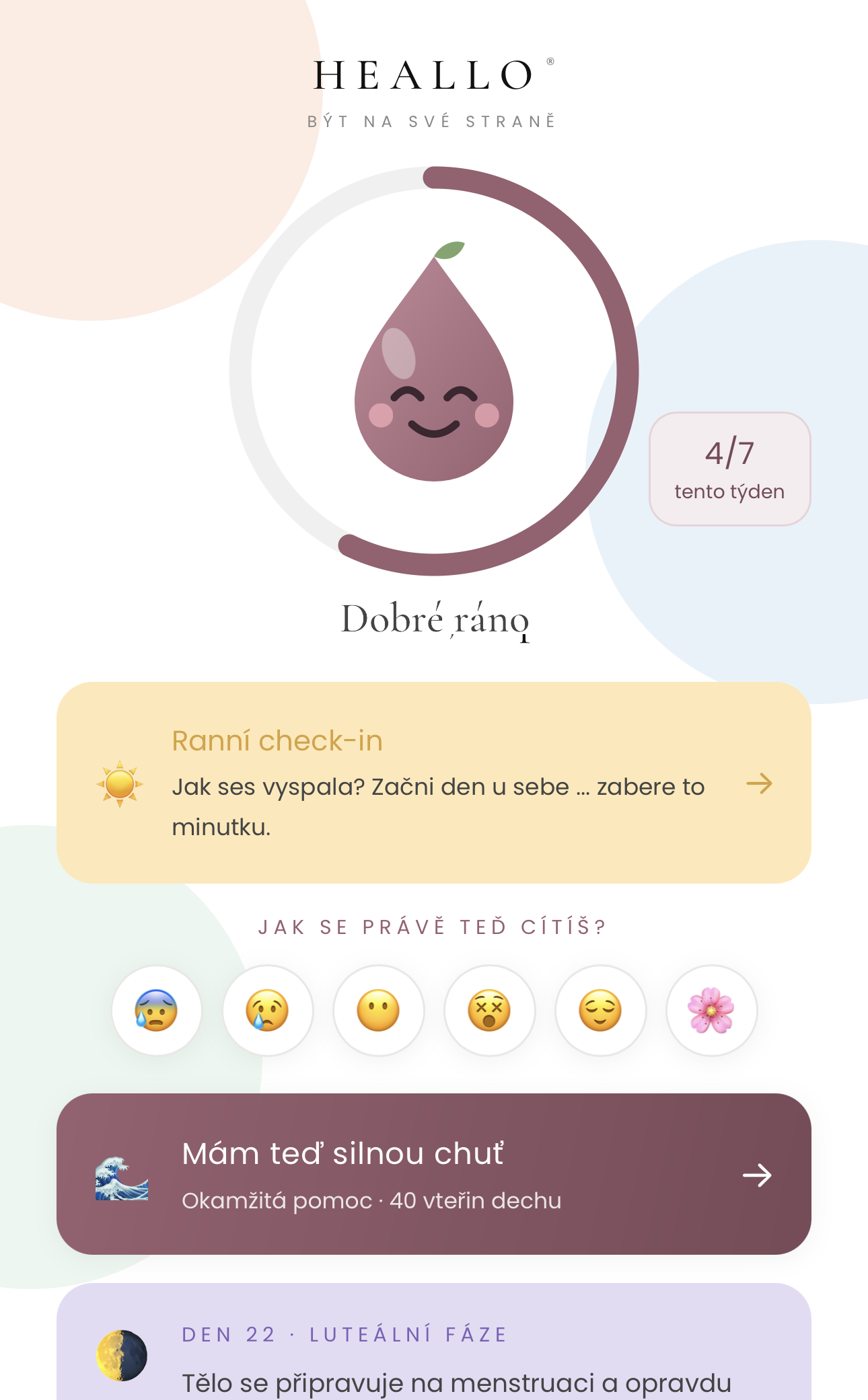 Aplikace Híly — ranní přehled, check-in a okamžitá pomoc